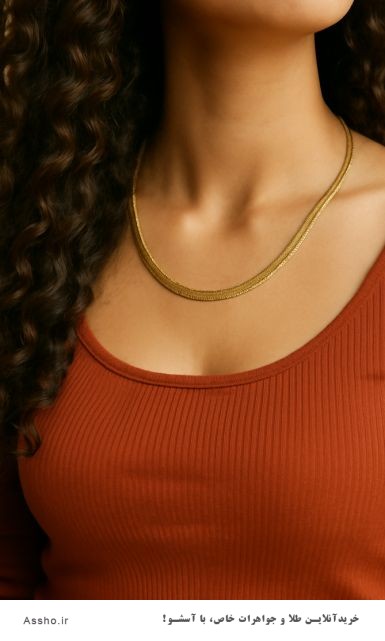 خرید و قیمت گردنبند ماری طلا